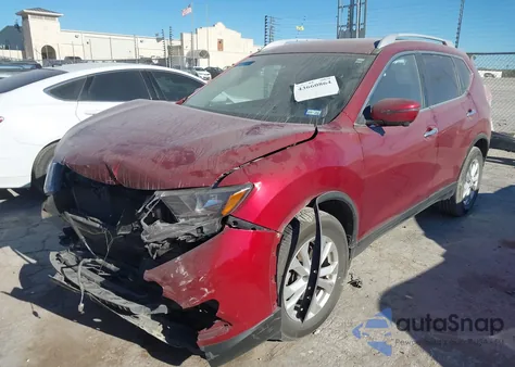 2016 Nissan Rogue Sv z USA, uszkodzony, nr VIN JN8AT2MT9GW030038
